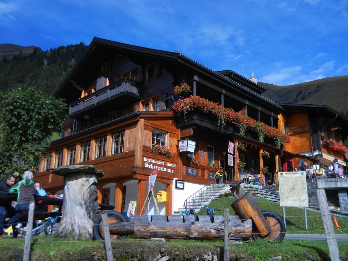 Restaurant Hotel Schermtanne 아델보덴 외부 사진